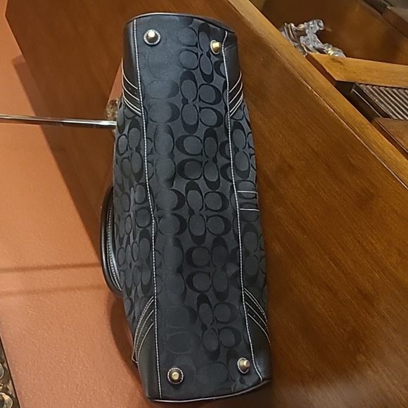 Coach Hampton Vintage Carryall Shoulde Satchel EUC - Picture 8 of 15